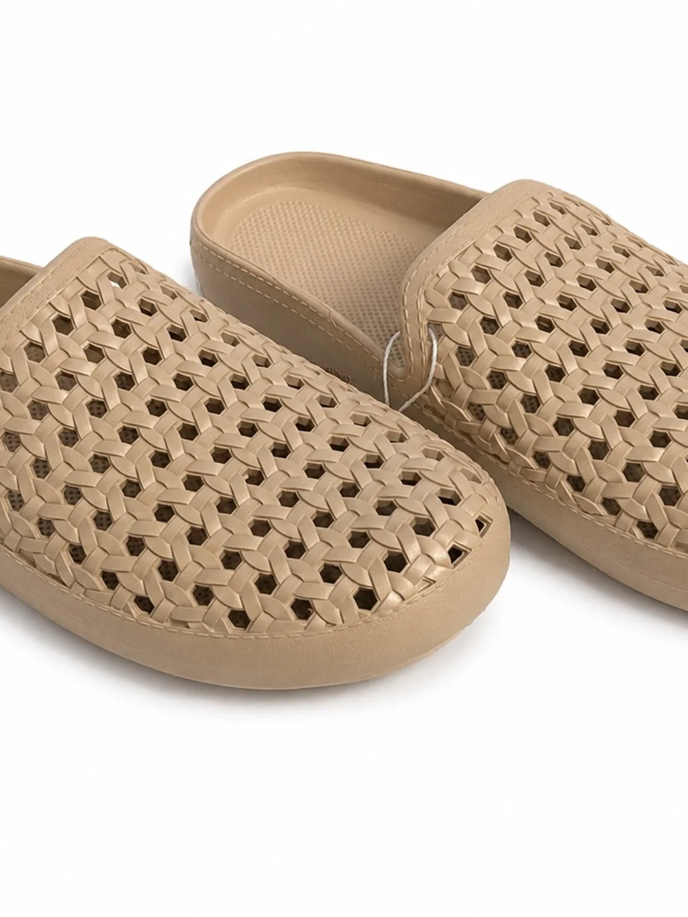 Brand New Freedom Moses Men's Casual Slide Sandals in Beige